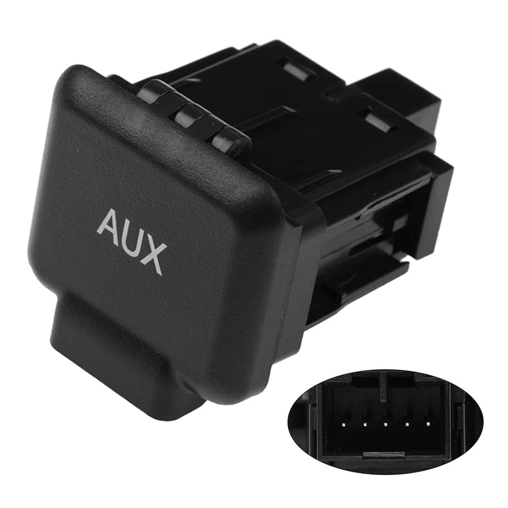 For Ridgeline 2006-2014 5Pins Black Auxiliary Input Assembly 39114-SJC-A01ZB