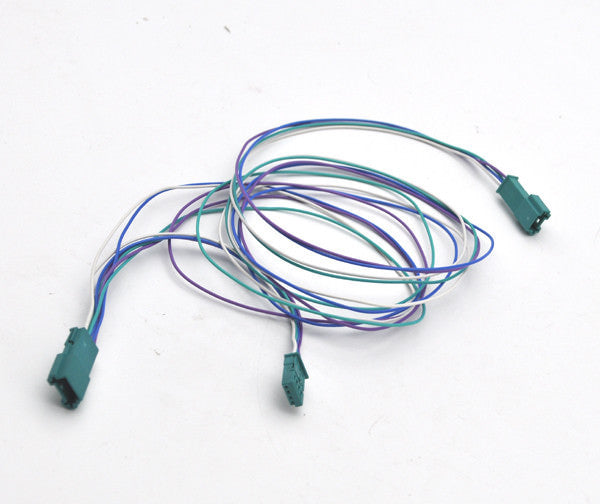Illuminated LED AC/Radio no cupholder Y-adapter splitter for BMW F30 M3 M4 LCI