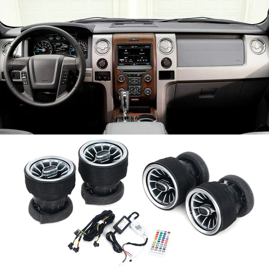Suitable for Ford F-150 F-150 2009 - 2014 AC air conditioning vent socket turbine interior trim