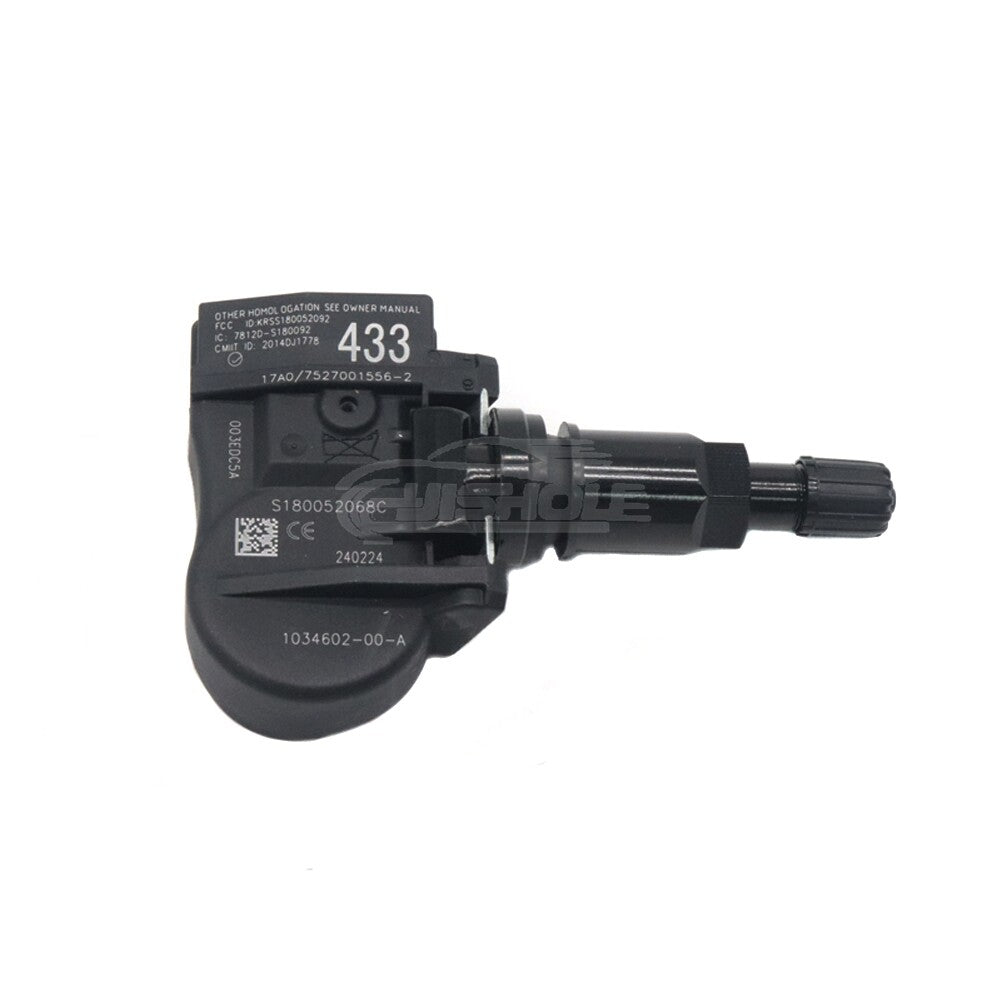 Set of 4 103460200A 433MHz New TPMS for Tesla Model 3 S X Tire Pressure Sensor