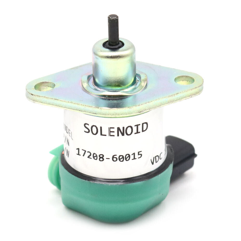 Fuel Shut Off Solenoid 17208-60016 For Kubota D905 D1005 D1105 V1205 V1305 V1505