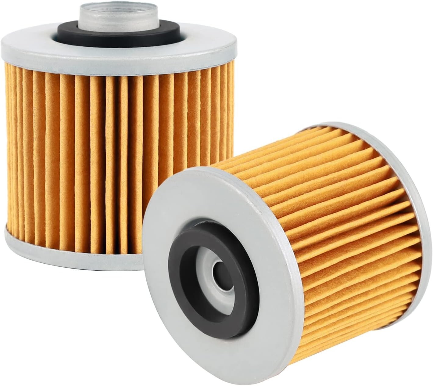 2 Pack Oil Filter for YAMAHA XVS650 XV250 V-Star 250 Virago 250 XVS1100