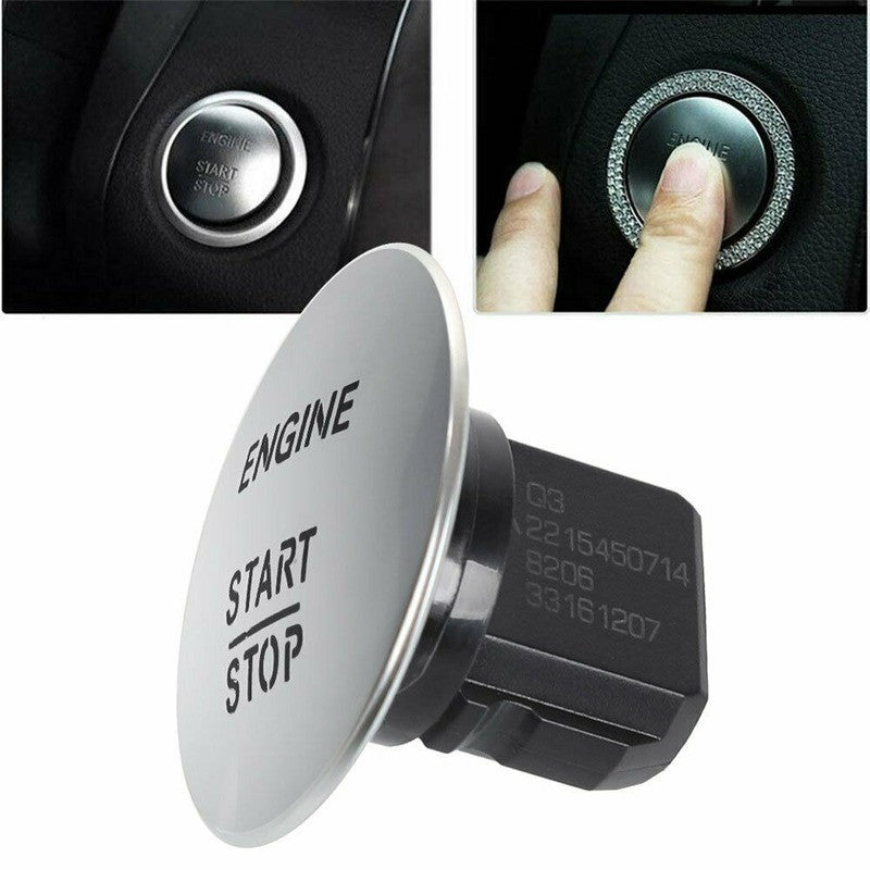 1 Keyless button Go engine ignition switch for Mercedes-Benz