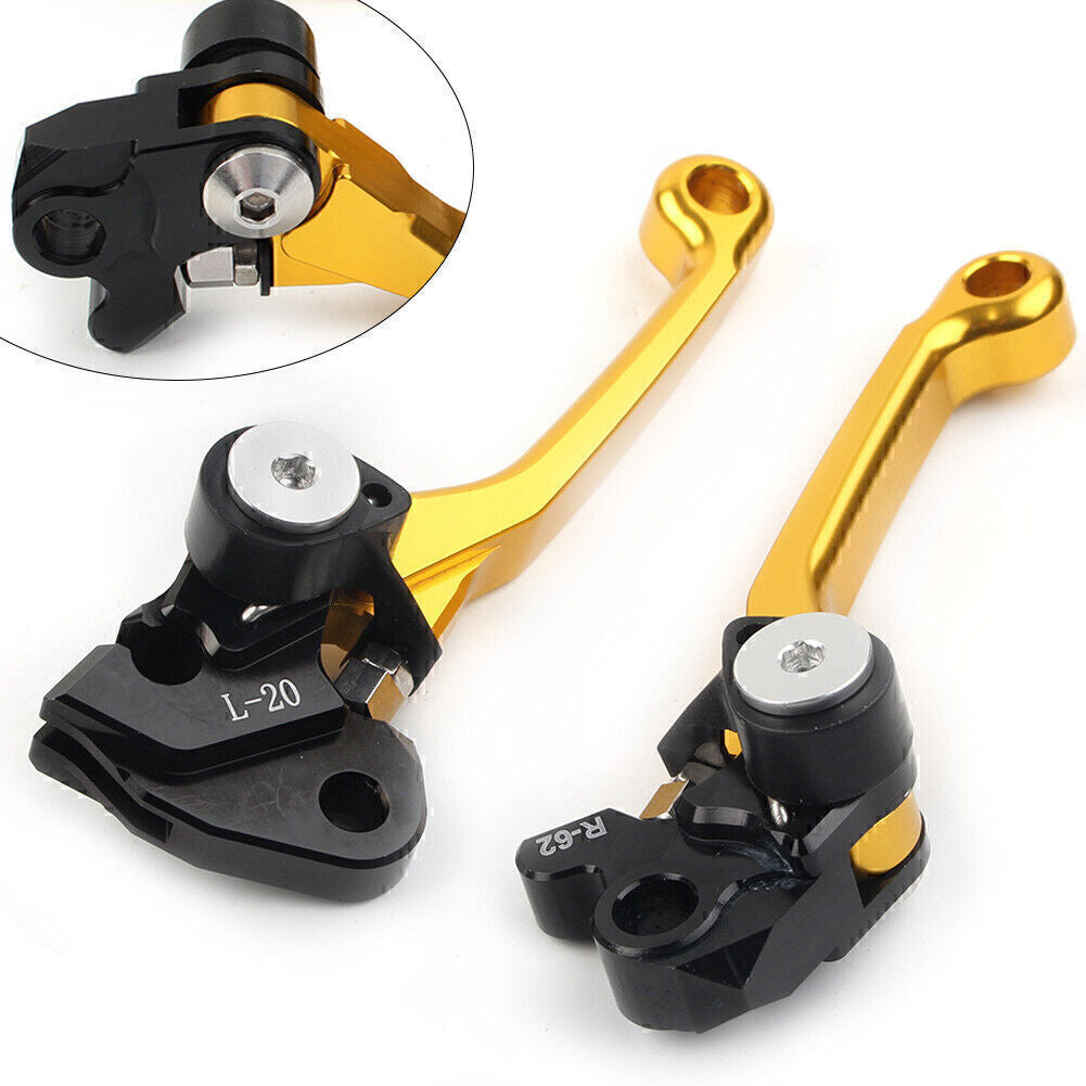 Drehpunkt Bremse Kupplung Hebel F¨¹r for Suzuki RMZ450 2005-2019 2020 21 22 Gold
