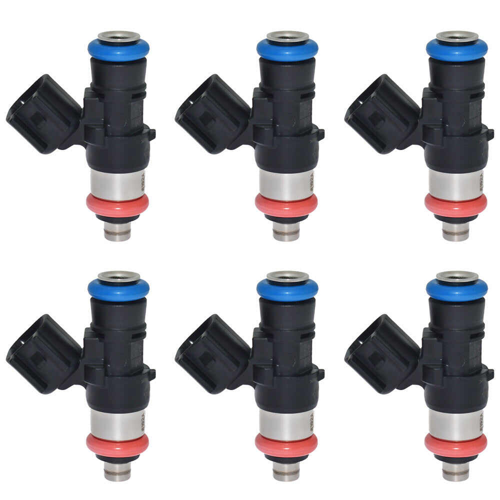 for Ford for Mercury for Mazda 3.0L Escape Fusion V6 0280158189 Set of 6 Fuel Injectors