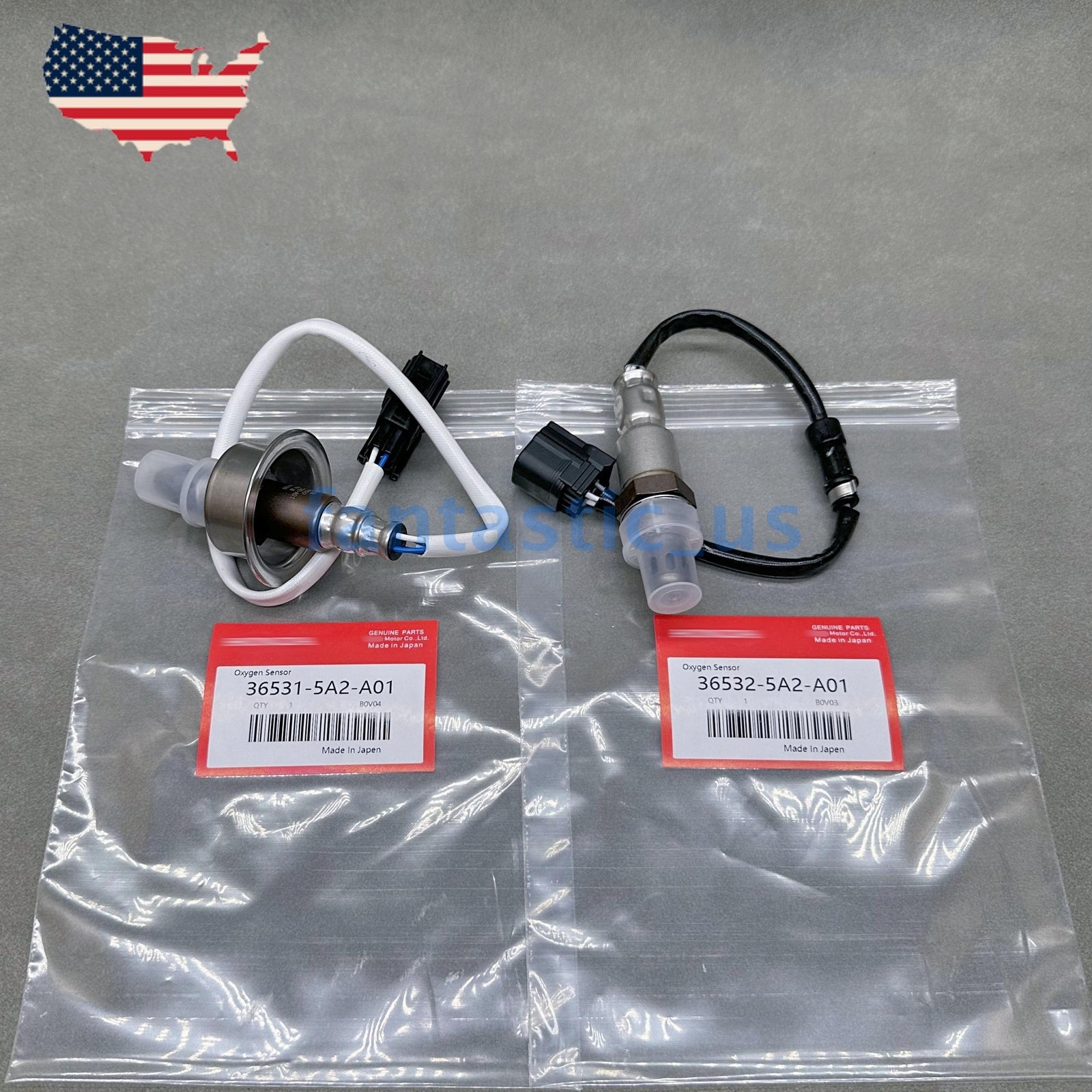equipment manufacturer ( ) upstream and downstream oxygen sensors for Honda Accord 2013-2017 2.4L and for Acura TLX 2015-20 2.4L.