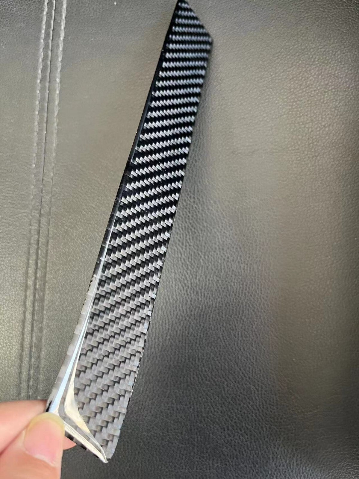 Carbon Fiber Interior Panel Trim Door Handle Cover for Nissan 350Z 2003-2009