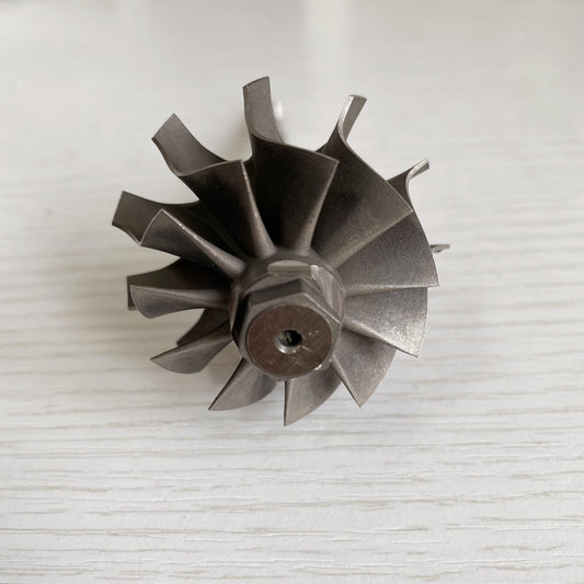 GT2554R/GT2560R 41.70/53.00 mm 11-blade ball bearing turbine turbine shaft wheel