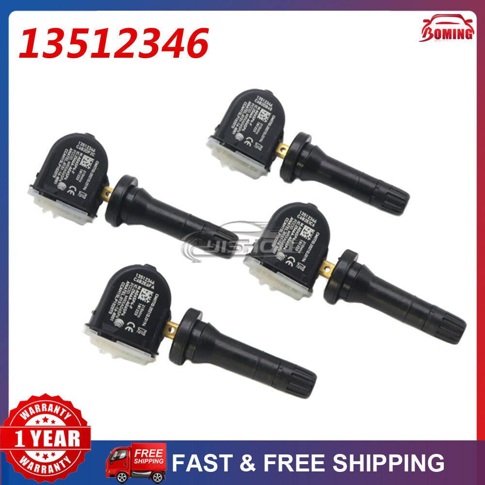 2022 NEW (4) 13540601 for GMC for Chevy for Buick for Cadillac TPMS Tire Pressure Sensor