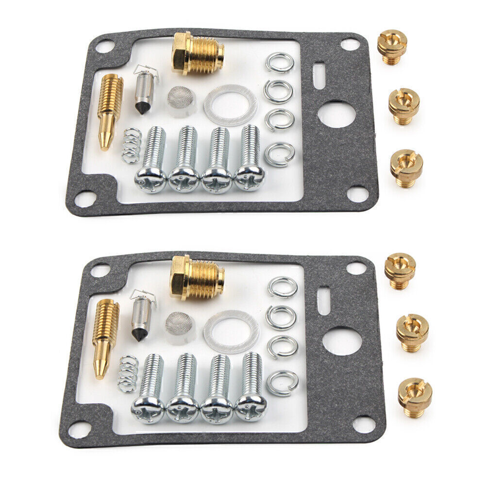 for Yamaha XV1100 XV1000 Virago XV 1100 1000 2Sets Carburetor Re2x Rebuild Kit