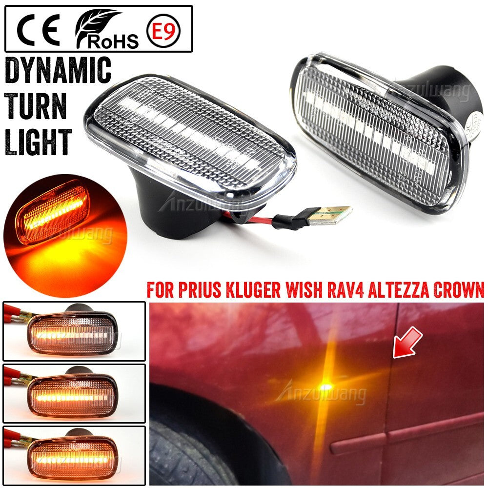 Side Marker Turn Light for Toyota Prado Celsior FunCargo for Lexus IS 200/300 for Scion