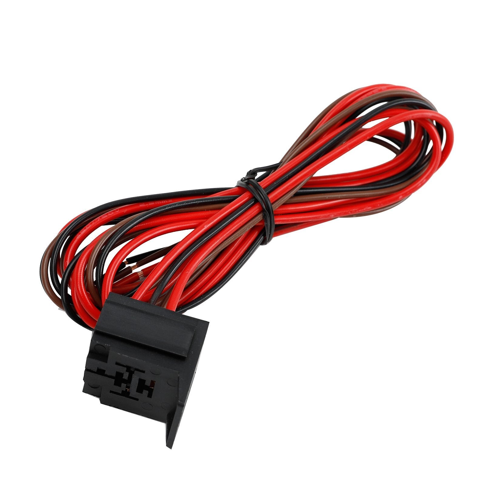 Adjustable 12V Electric Radiator Fan Thermostat 3-Pin Control Relay Wire Kit
