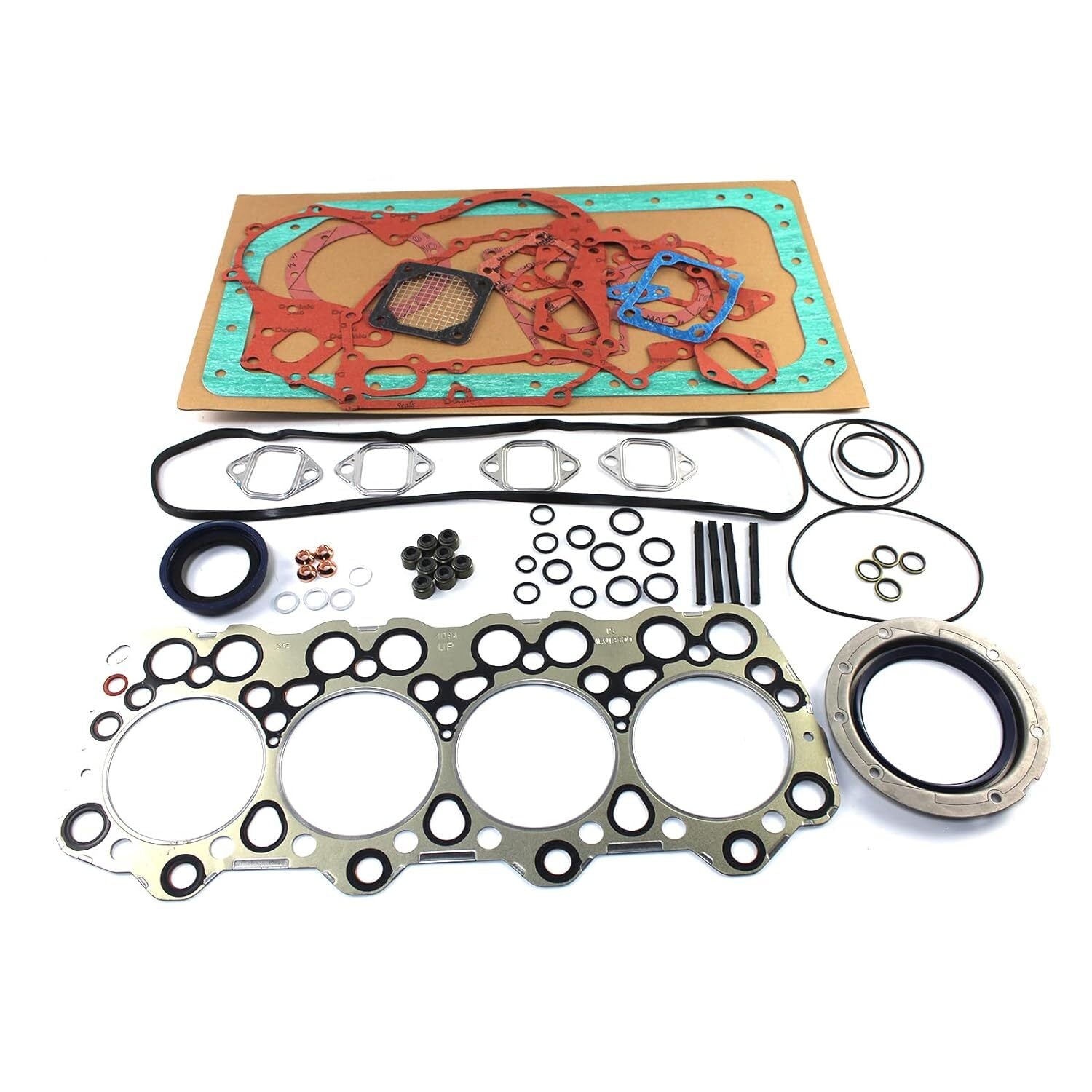 4D34 4D34T Engine Rebuild Gasket Set for Mitsubishi Fuso Canter FE FG Truck Rosa