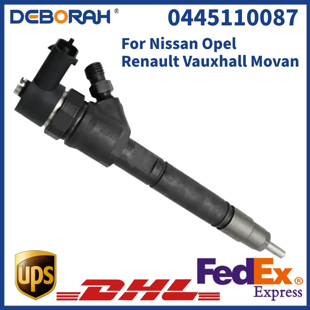 0445110087 Fuel Injector Common Rail for Nissan for Opel for Renault for Vauxhall Movan