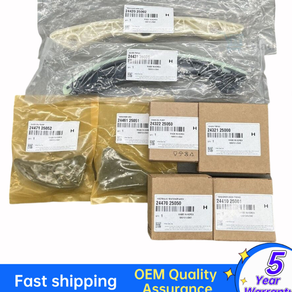 NEW Timing Chain Kit for Genesis Coupe Sonata Forte Optima Sorento 2.0L 2.4L