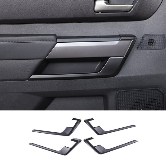 Carbon fiber interior door panel sticker cover decoration for Corvette C6 2005 - 2013