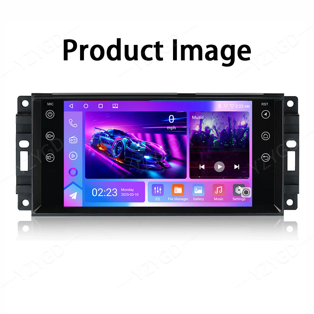 for Dodge for Challenger 2008-2014 7 CarPlay Android 14 Car Radio GPS Navi Screen