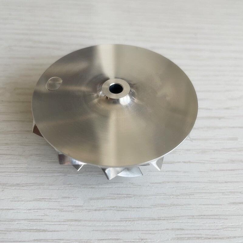 K04 46.39/56.08 mm 6+6 Blade Aluminum 2618/Milling/Blank Compressor Wheel