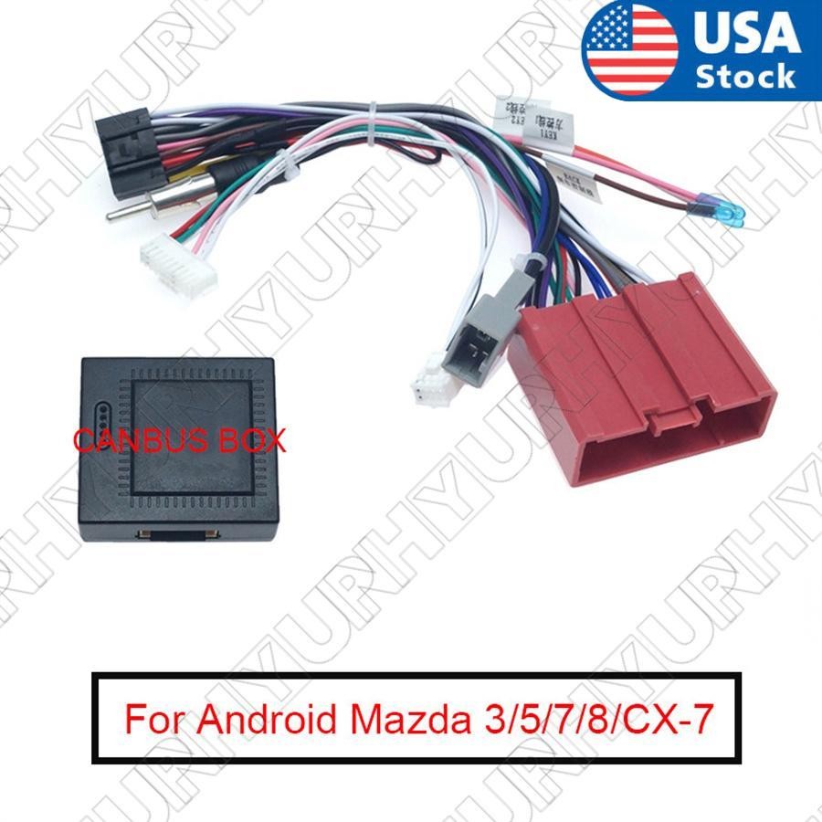 16pin Stereo Radio Wiring Harness Power for Mazda 3 08-12/5 08-15/6 07-12/8