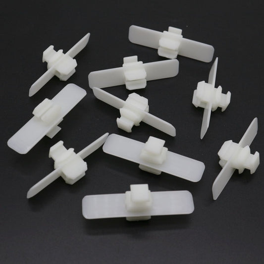 10-piece mold clamp fastener, 11x45x16 mm (WxLxH), suitable for Mercedes-Benz . 06-988-89-78