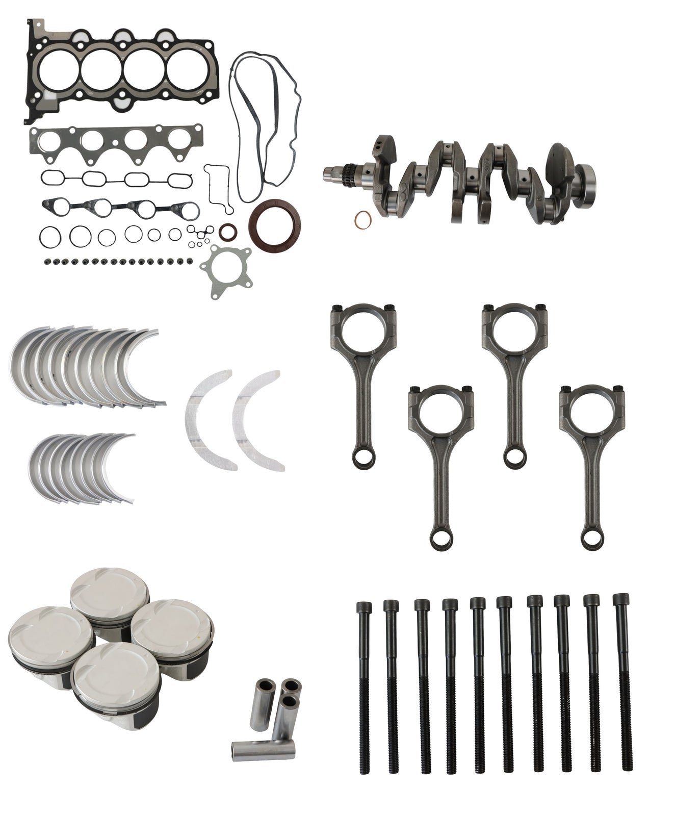 Engine Rebuild Kit for Hyundai Accent Verna Creta HB20 for Kia Forte Cerato 1.6L NEW