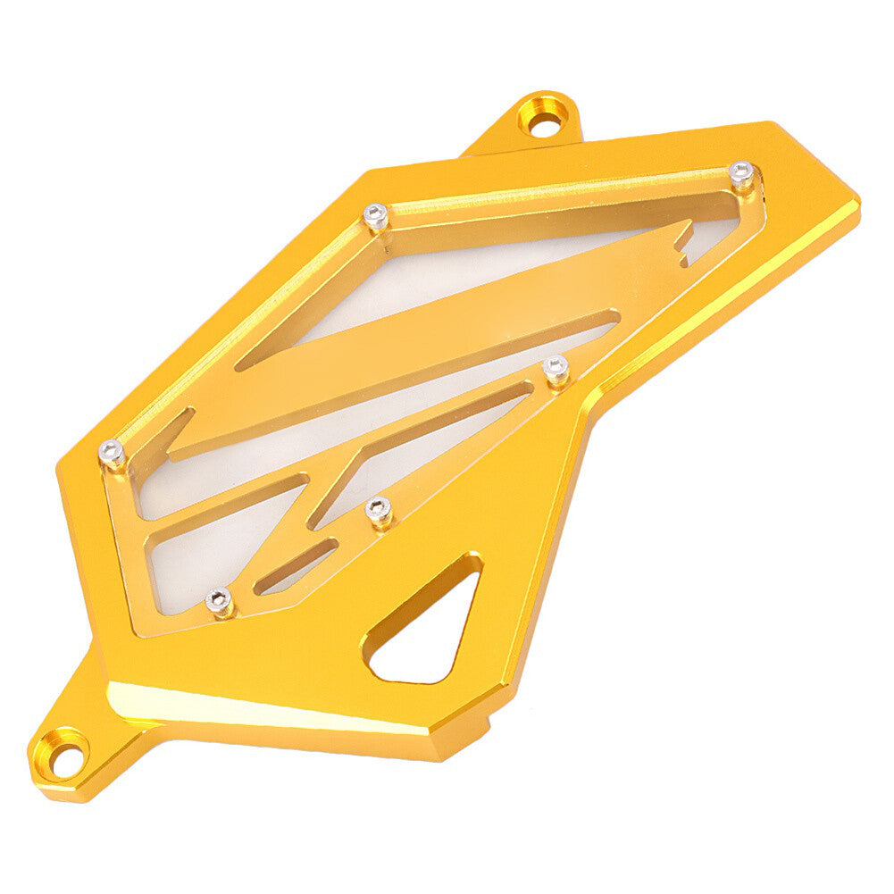 Sprocket Engine Cover Chain Guard Protector Fit for Yamaha YZF R25 R3 2015-16 Yellow