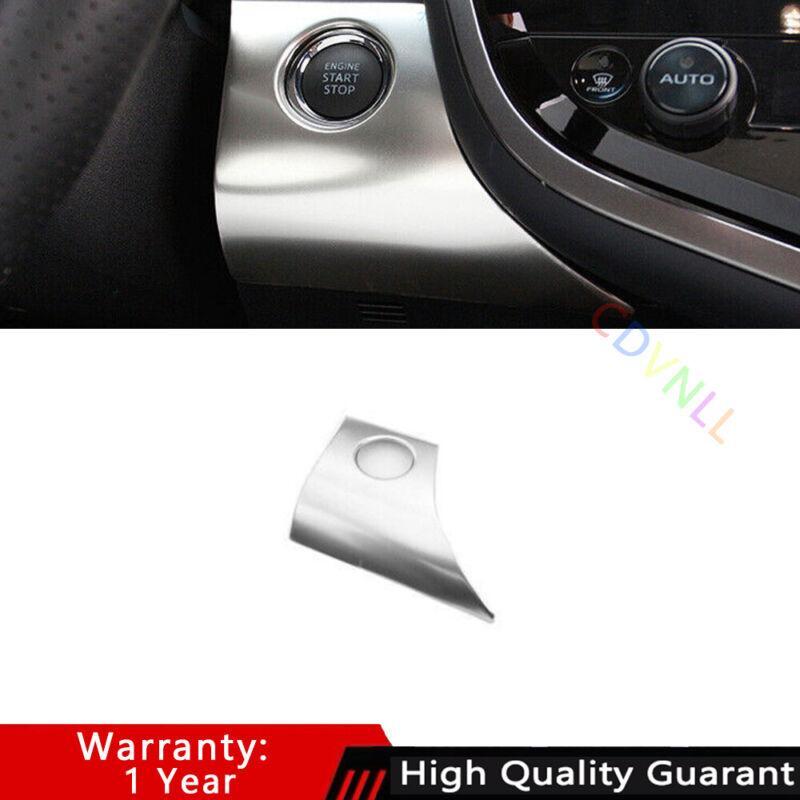 for Toyota for Camry 18-2021 Silver Titanium Ignition Switch Start Button Frame Trim