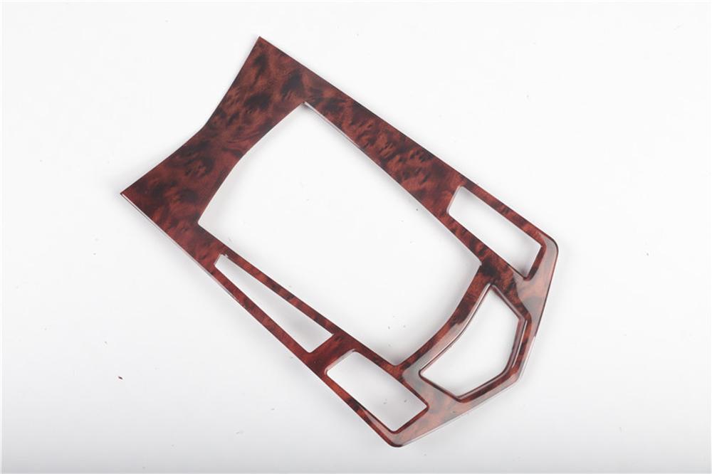 for Cadillac SRX 2010-15 Wood Grain Inner Console Gear Shift Panel Frame Trim 1P