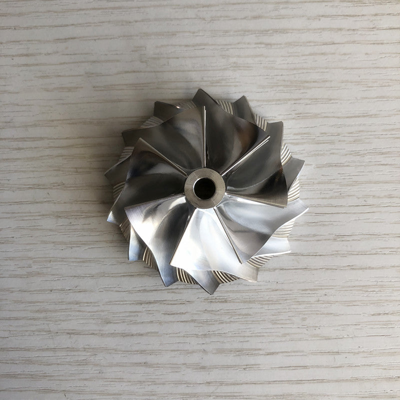 T25 7+7 Blade 46.52/60.13 mm 445436-0001 Performance Billet Compressor Wheel