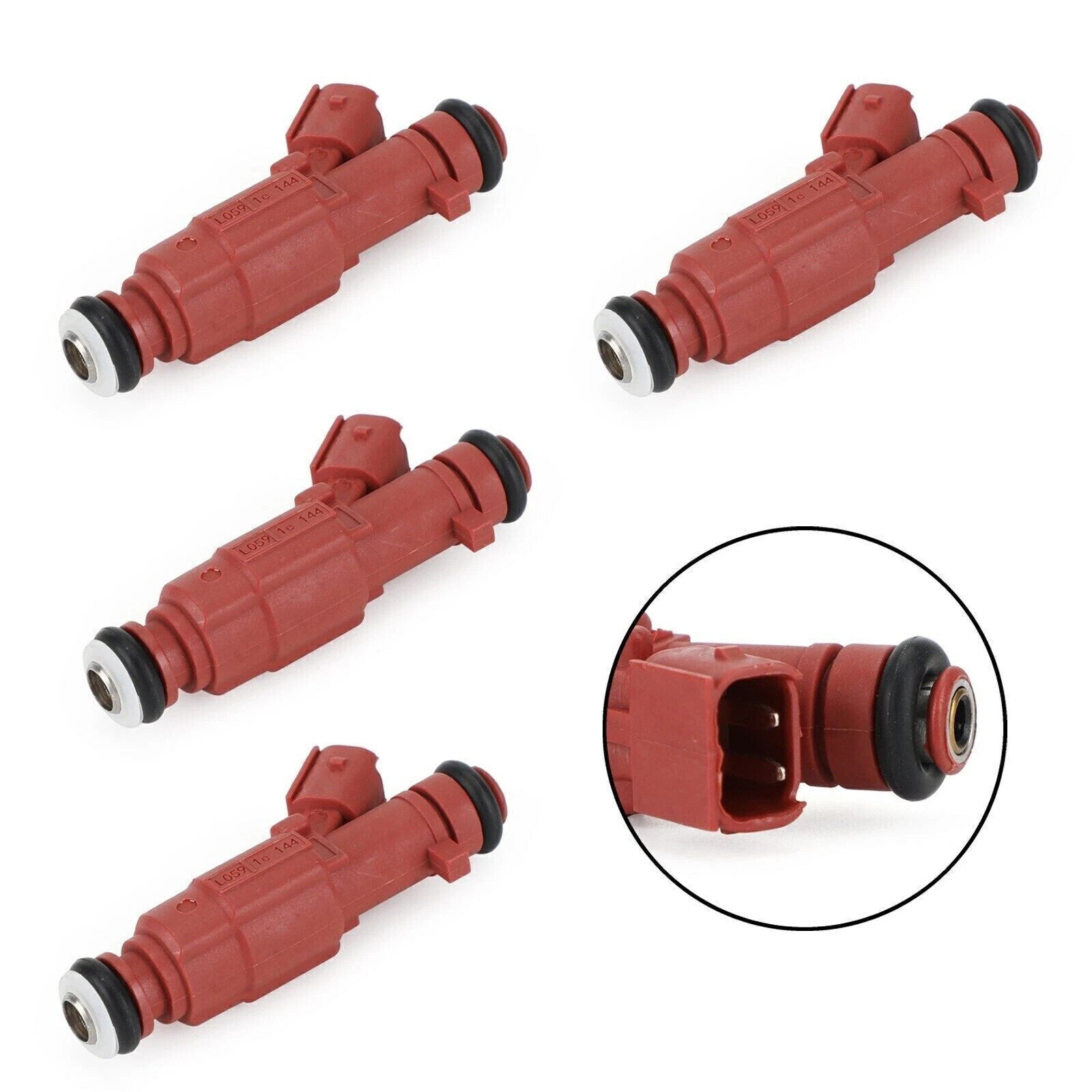 4pcs fits for Elantra Kona Forte Fuel Injectors Soul 842-12375 35310-2E000