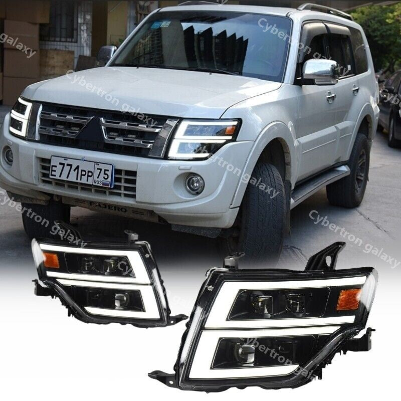LED Headlights Upgrade For Pajero V97 2006-2021 V93 Montero V95 Dynamic Lamps