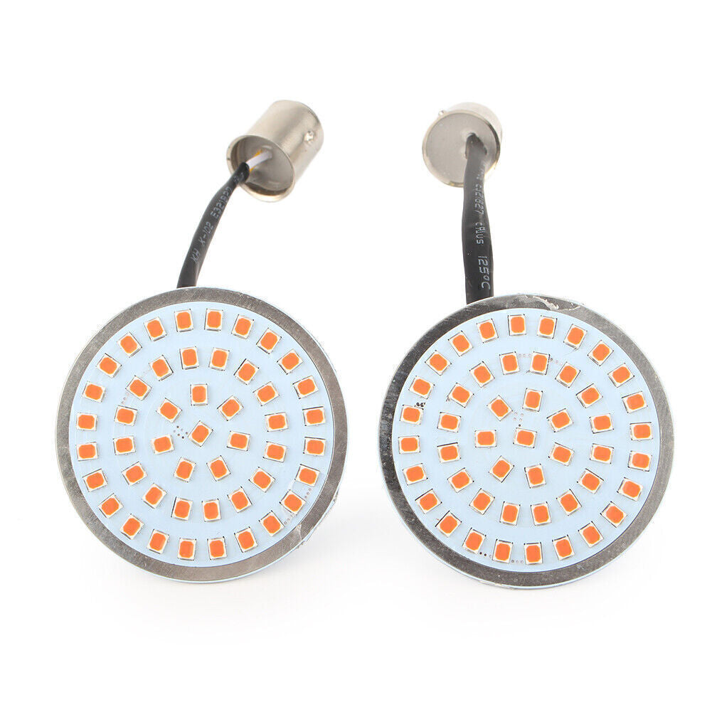 2 1157 LED Turn Signal Light Indicator for Harley Touring Dyna