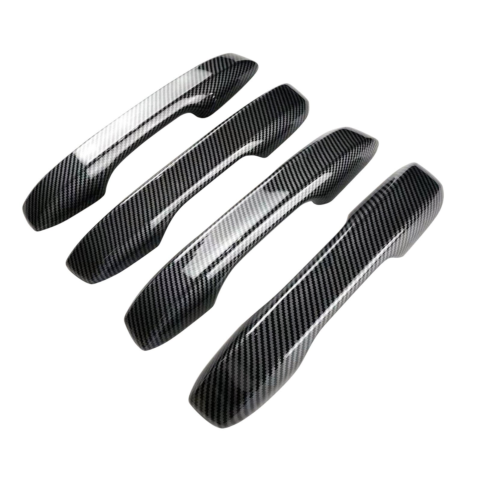 Carbon Fiber Door Handle Covers Trim For 2022-24 for Honda for Civic 11th Gen CR-V HR-V