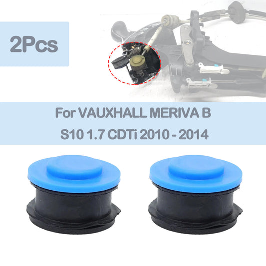 2X for VAUXHALL MERIVA B 1.7 Gear Selector Cable Linkage Repair Shifter Bush Kit