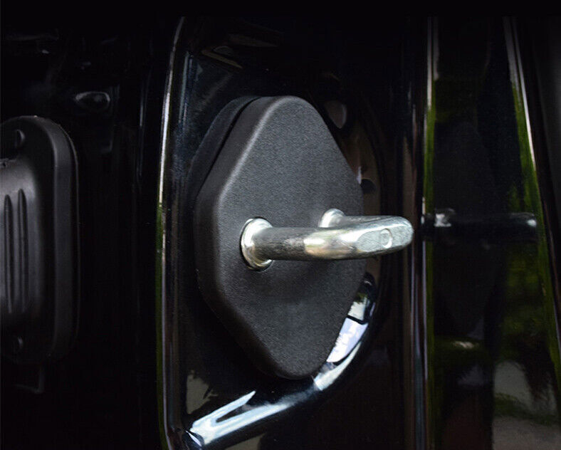 Cover Trim 4P ABS Matt Black for Toyota Highlander 14-2019 Door Lock Protection