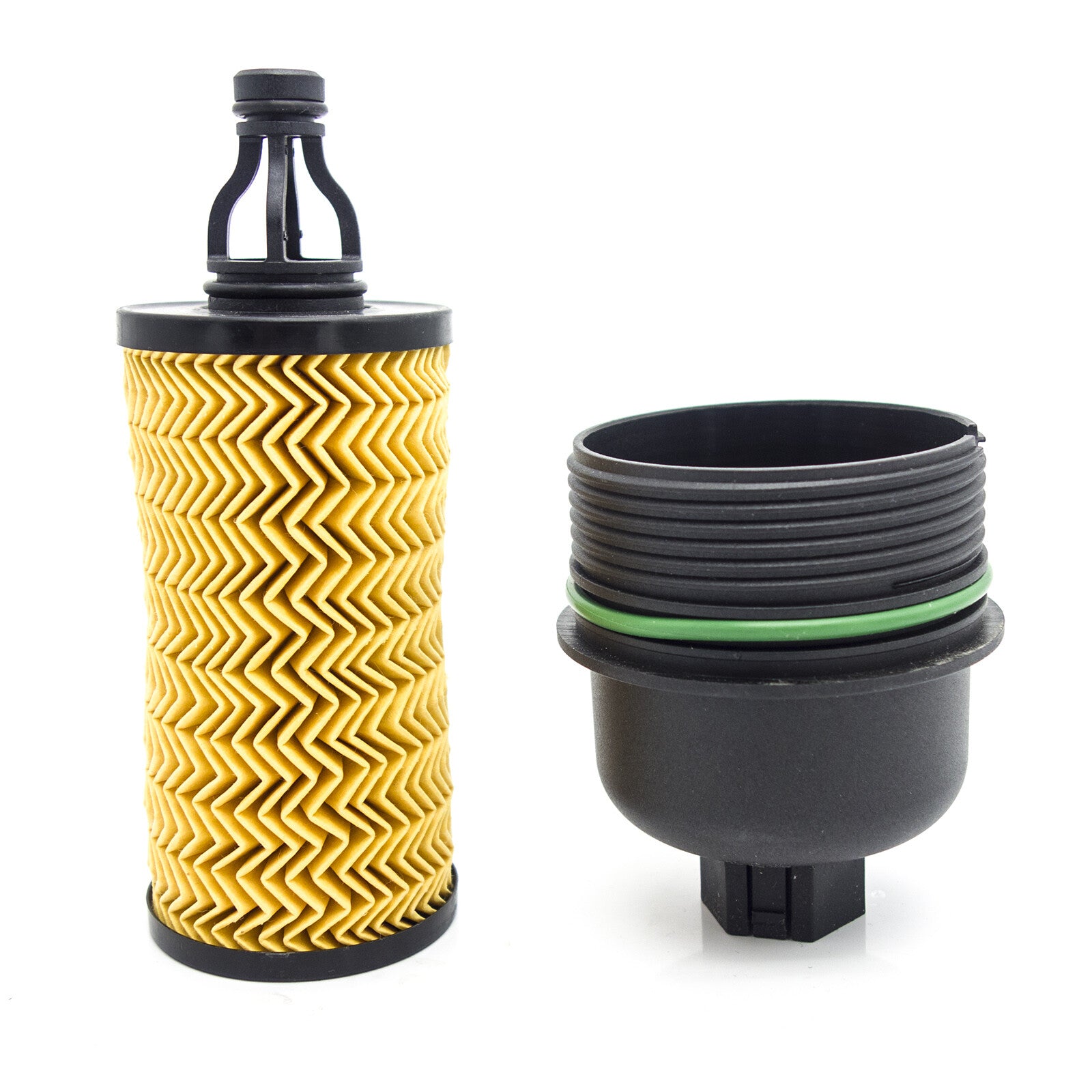 New Oil Filter +Cap 287289 311401 Fit for Maserati Ghibli for Levante 3.0L 2014-2018