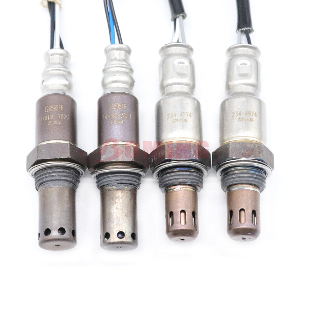 New 4X Oxygen O2 Sensor 234-4940 234-4974 For 2014-2017 for Chevrolet Silverado 1500