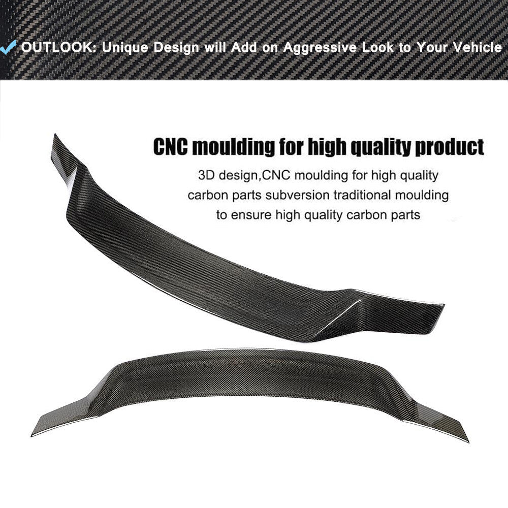New for Mazda 6 Atenza Sedan 2014-2019CARBON FIBER Rear Trunk Lip Spoiler Wing