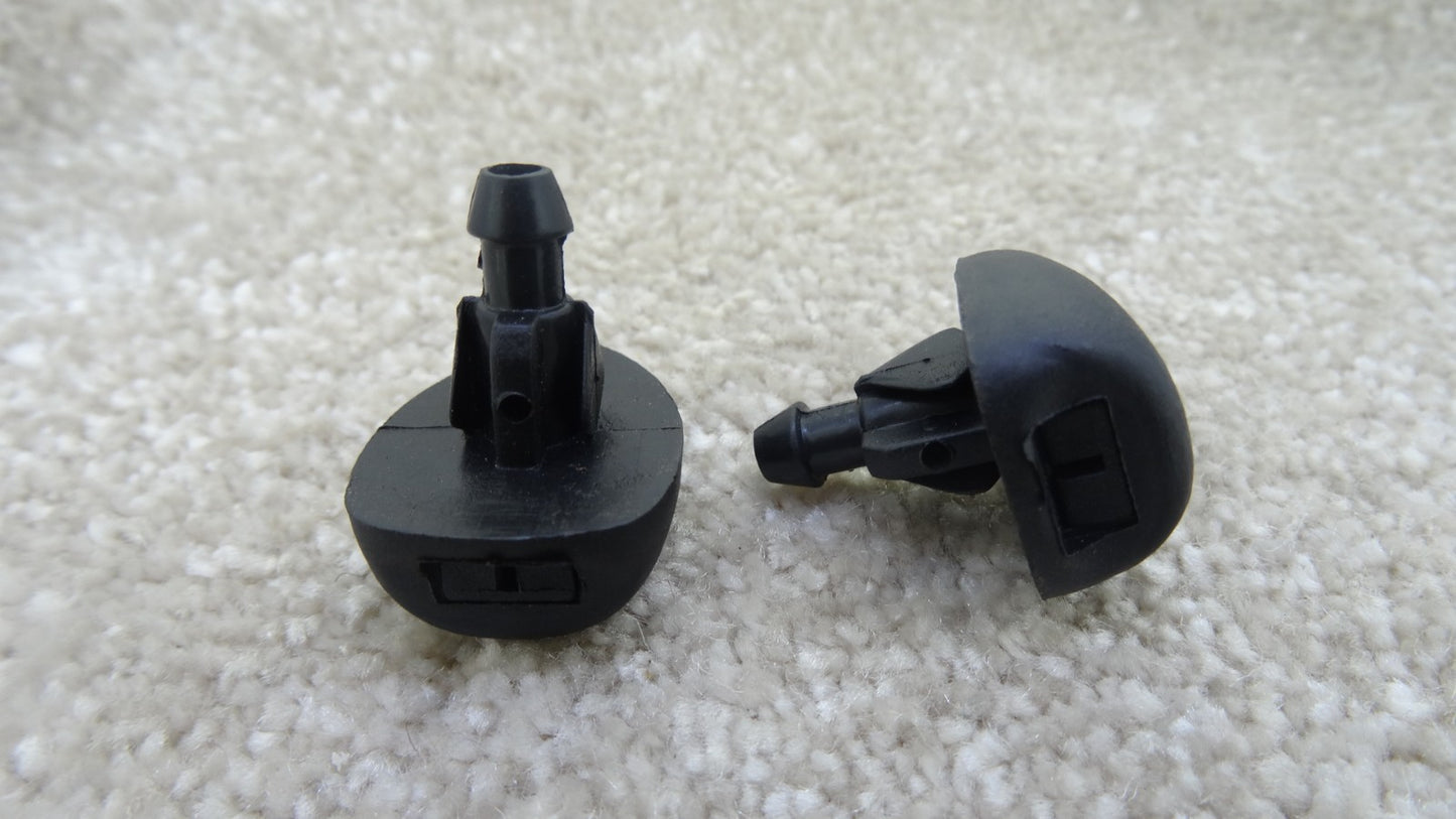NEW for MITSUBISHI WATER SPRAY JET WASHER NOZZLE BLACK FOR FRONT WINDSHIELD