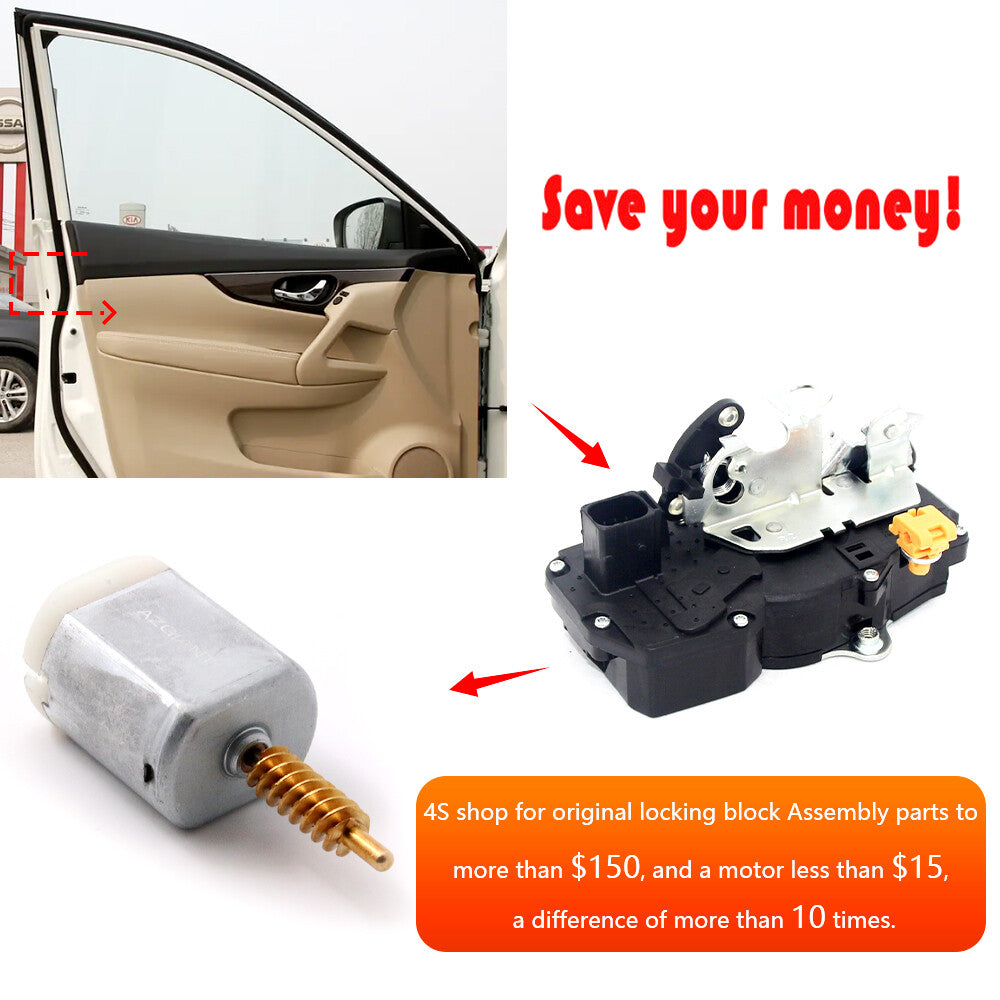 Automotive door lock motors suitable for Renault Laguna III MK3 2007-2015 825010001R / 805000005R