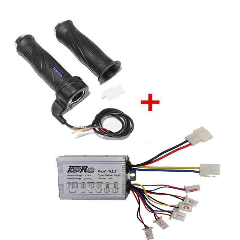 24V 500W Brush Motor Speed Controller Throttle for ATV Scooter Electric Bike