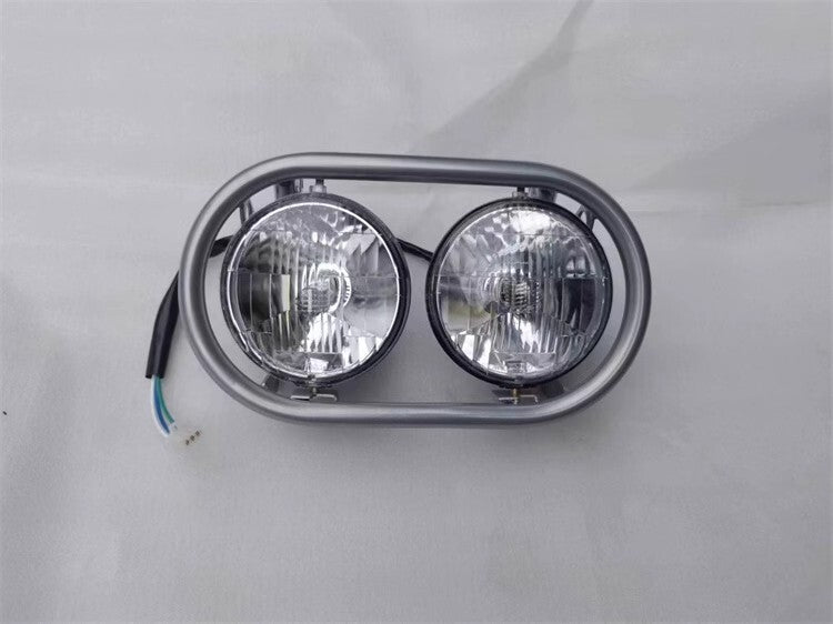 Motorcycle Bajia Japan Headlight Head Lamp iron clamp Light wire speed assembly