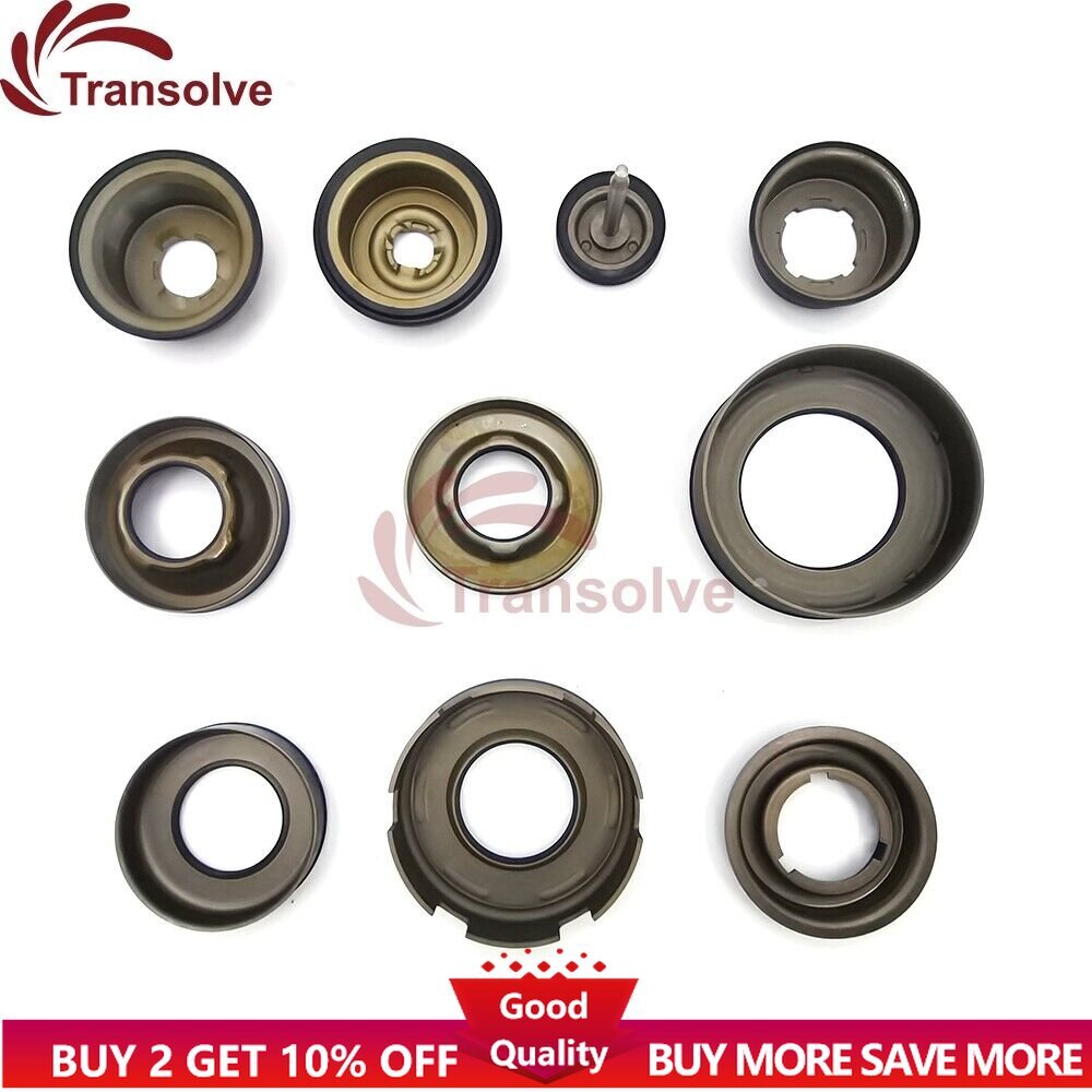 5F27E FS5AEL FNR5 Auto Transmission Piston Kit 10PCS/SET Fit for FORD for MAZDA