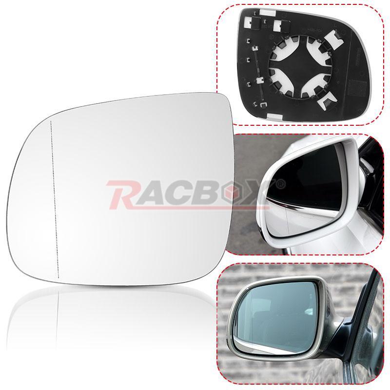 Mirror Glass with Backing Heated FIT 09-17 for Audi Q5 2010-2015 Q7 Driver Left Side