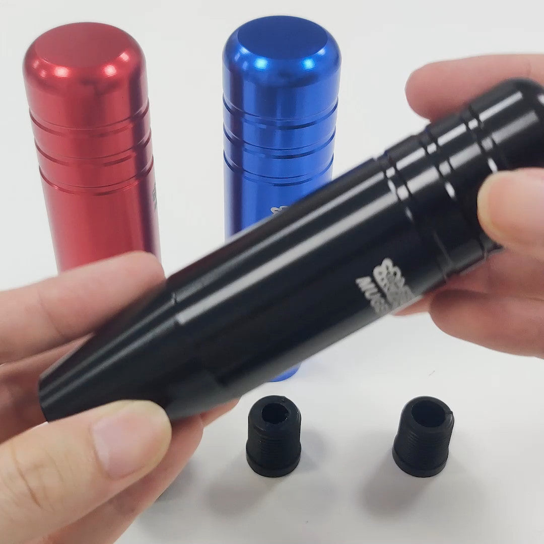 MUGEN Black 13cm Stick Manual Car Racing Gear Shift Knob Shifter Universal