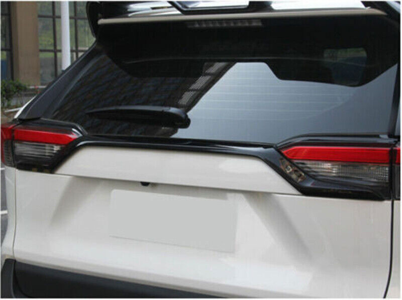 for Toyota RAV4 2019-23 Black ABS Rear Trunk Lid Tailgate Molding Strip Trim 1x