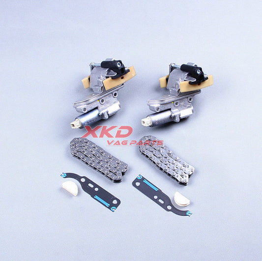 Dual overhead camshaft timed chain tensioner kit for Audi A4, A6, for Volkswagen for Passat 2.4, 2.7, 2.8 V6...