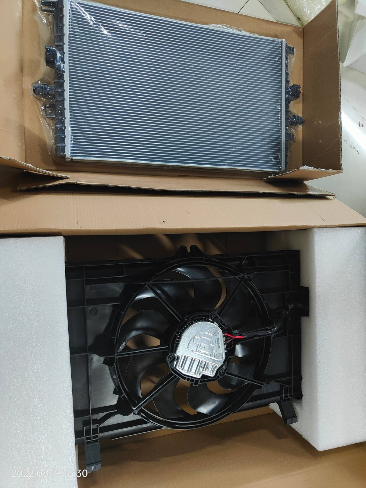 New Cooling Radiator Assembly For 2020¨C2022 for Tesla for Model Y