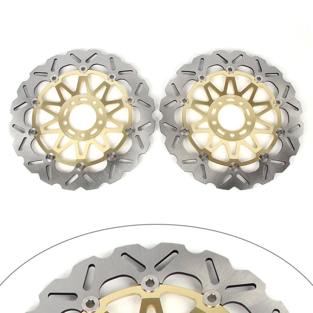 Front Brake Disc Rotors for Kawasaki ZX9R 1994-1997 ZX-9R ZX900 2002-03 02