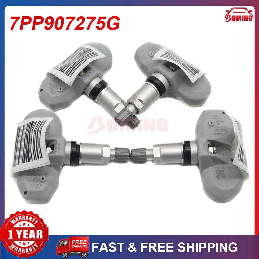 New 4-piece tire pressure sensor kit TPMS 7PP907275G for Porsche , for Audi , and for VW 315MHz.